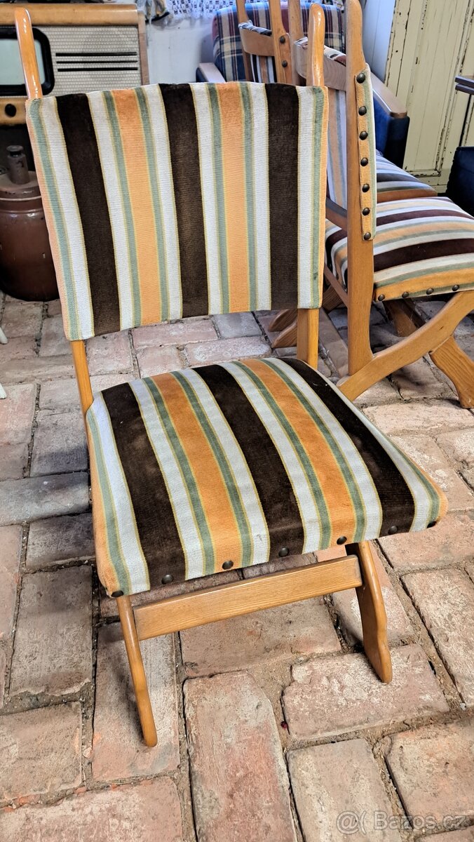 Židle+stůl retro - 7