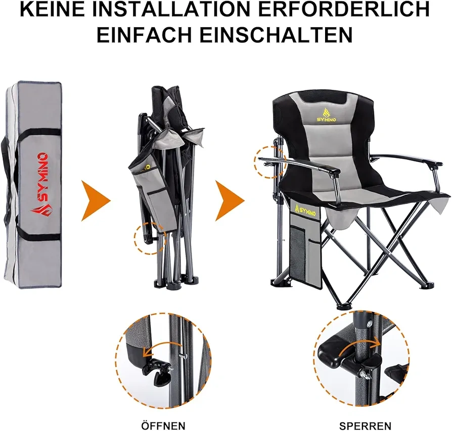 Nová zahradní kempingová židle - 7