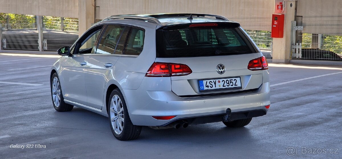 VW Golf VII Variant 1,4 TSI 90KW 2013 HIGHLINE KRÁSNÝ STAV - 7