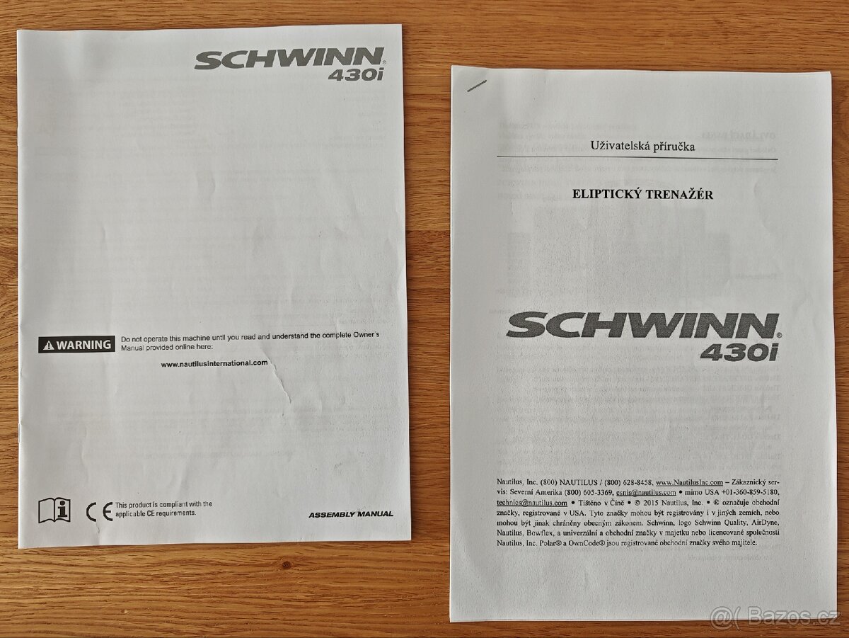 Crossovy trenazer orbitrek Schwinn 430 - 7