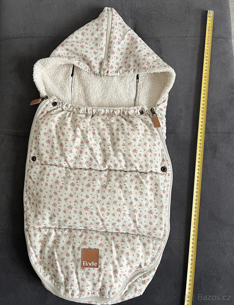 Luxusní zimní fusak do autosedačky Elodie Details, teplý - 7