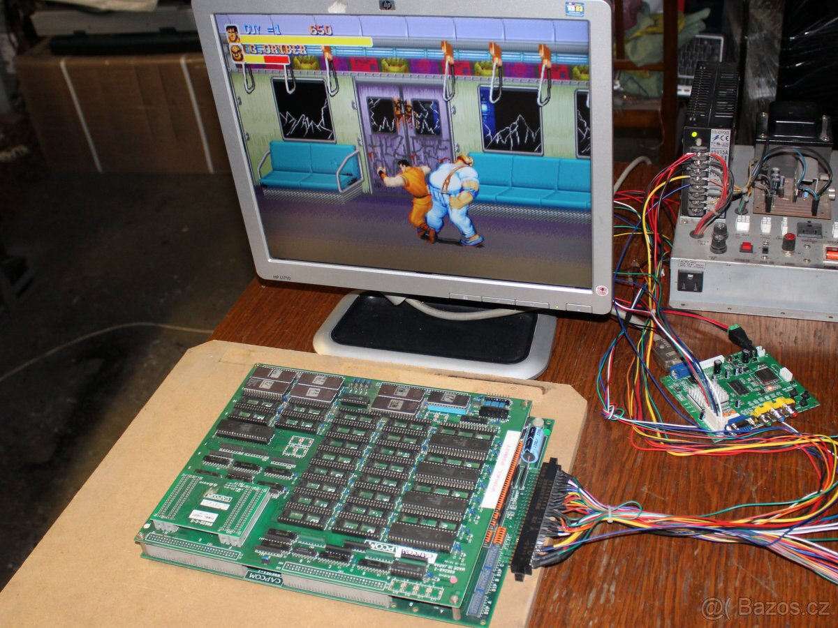 Final Fight GENUINE CapCom JAMMA PCB - 7