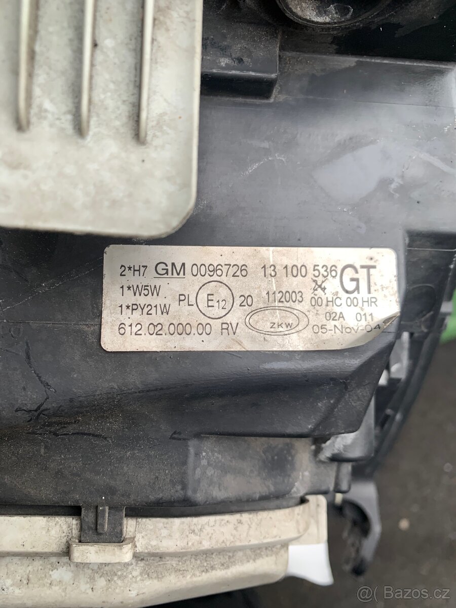 Světlomety- Corsa C, Combo c - 7