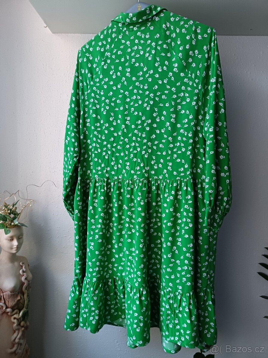 Elegantní letní šaty XL - 7