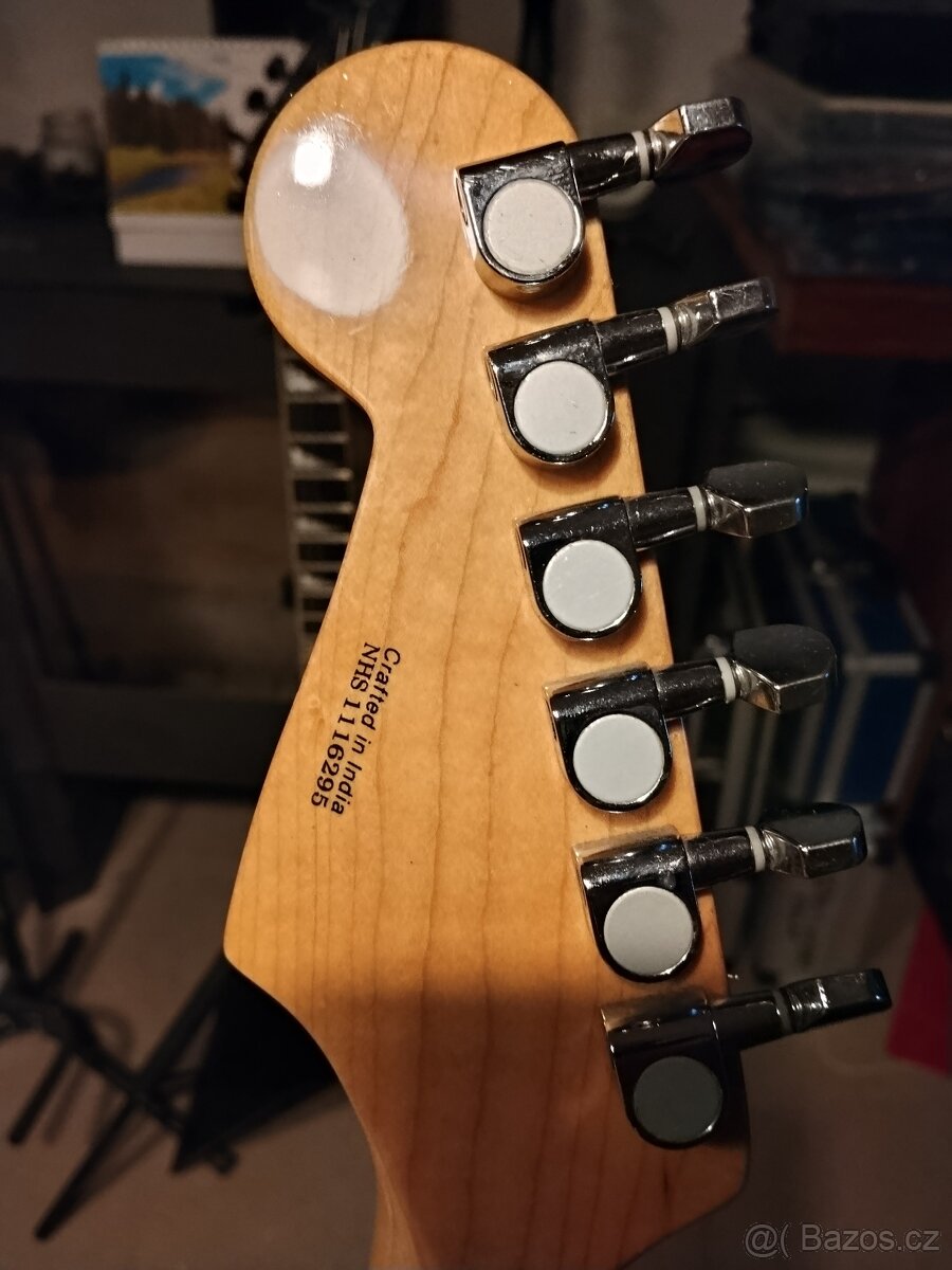 Squier Vintage Modified Strat Cherry Sunburs - 7