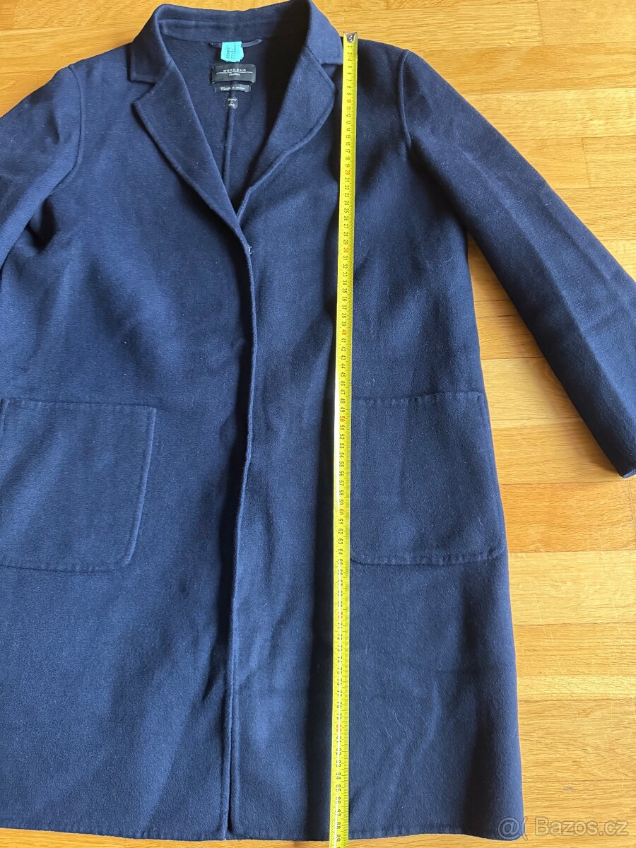 Vlněný kabát zn. Max Mara, vel.M - 7