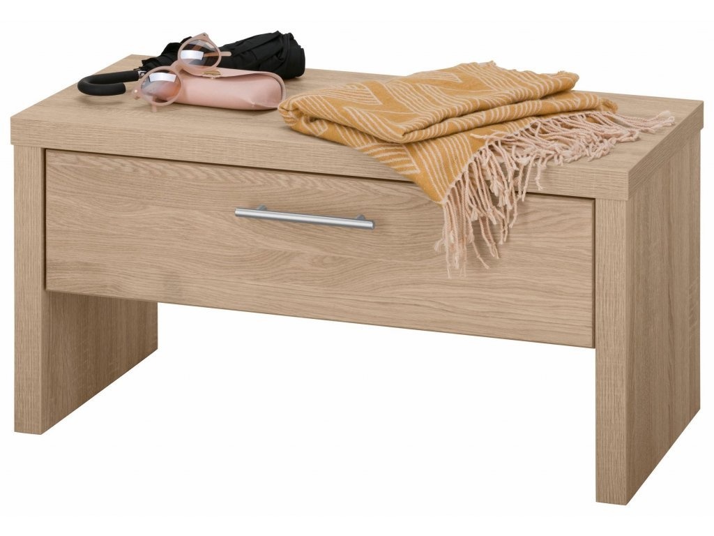 Předsíňová / chodbová stěna - Divoký dub masiv - 7