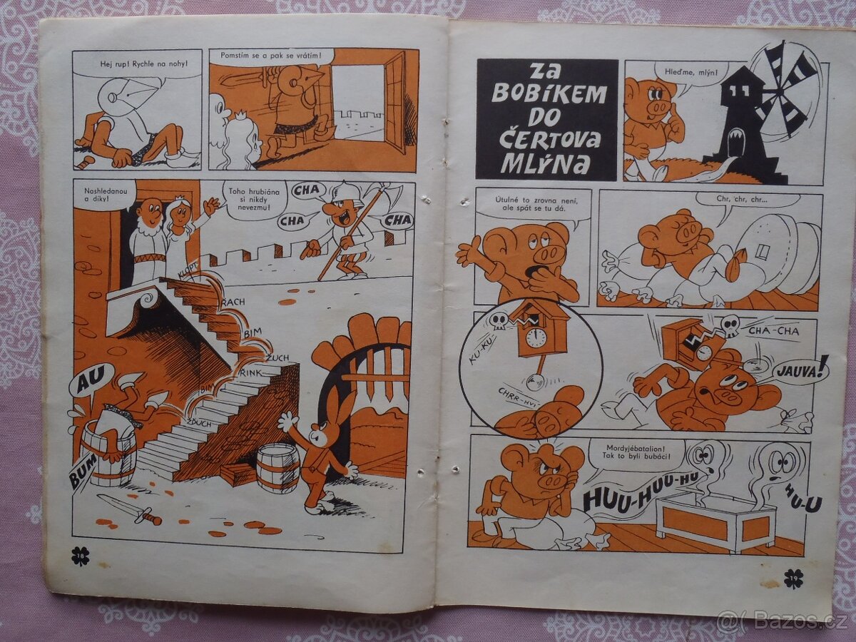 Čtyřlístek 8 Létající koberec originál - 7