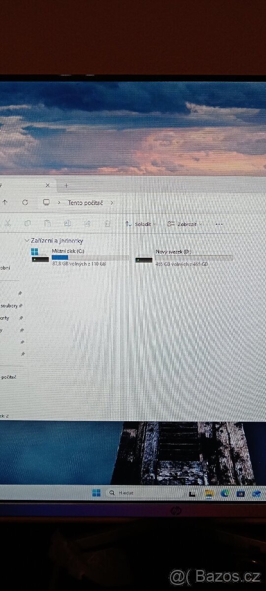 PC + klávesnice + myš + HP monitor + repro - WIN 11 PRO - 7