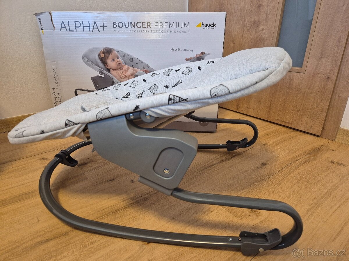 Lehátko Hauck Alpha+ Bouncer Premium 2v1 - 7