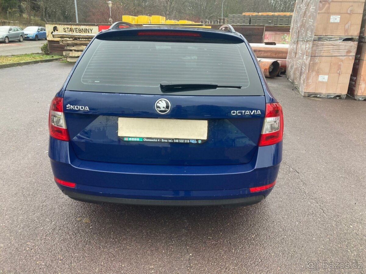 Škoda Octavia III 1,6TDi, 85kw,1.maj,ČR - 7