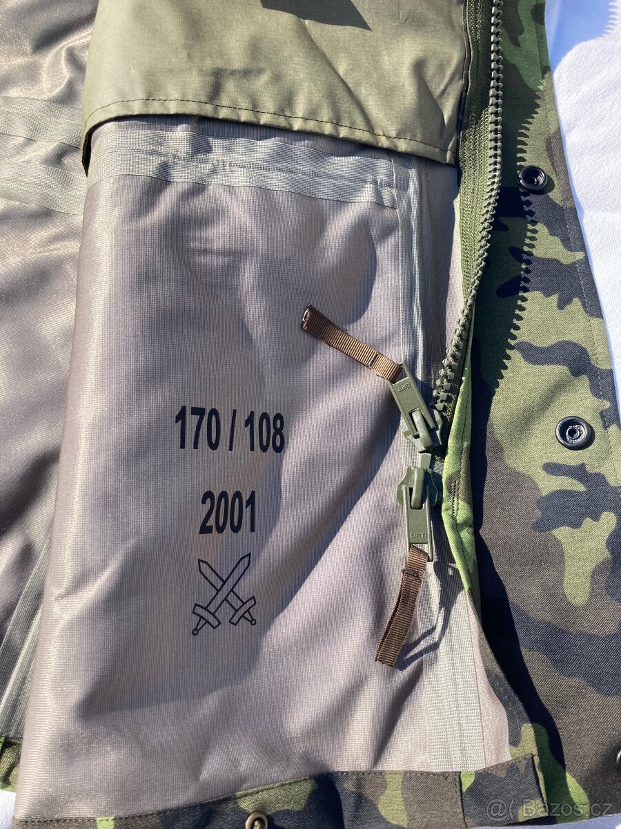NOVÁ NEPROMOKAVÁ BUNDA ECWCS VZOR 95 ORIG 2000 Kč - 7