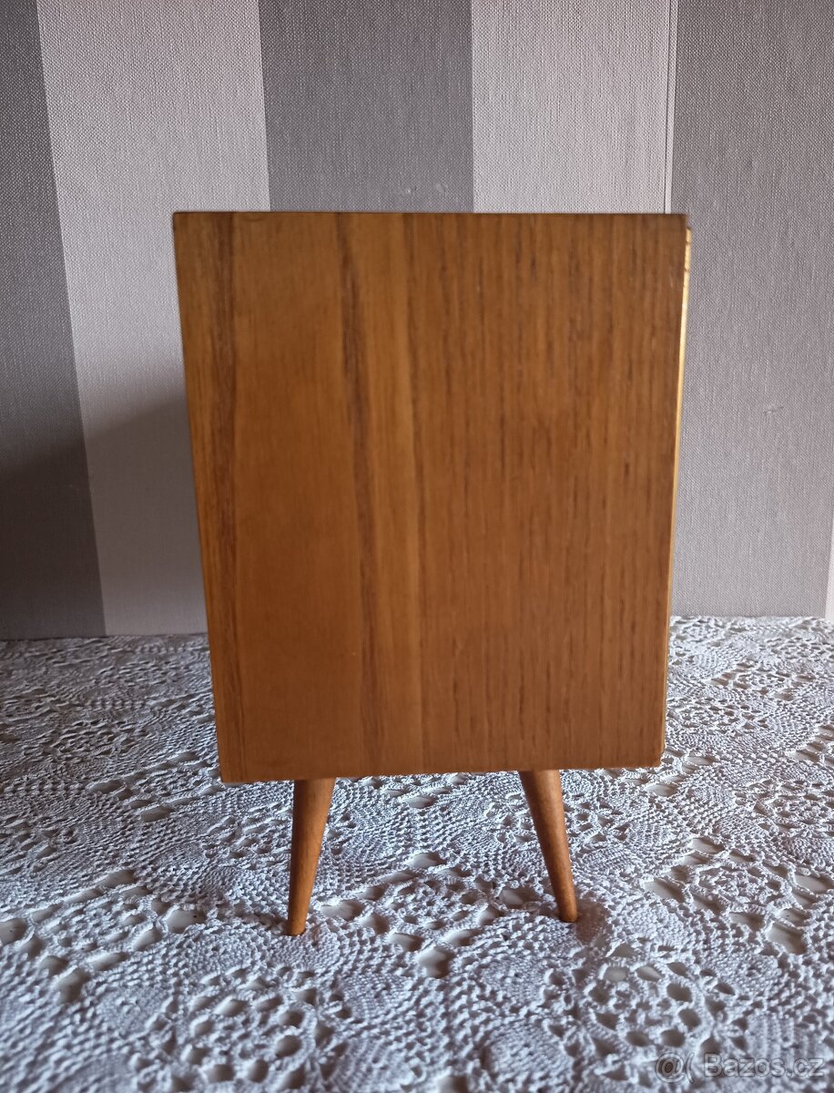 Retro stolní bicí hodiny weimar - 7