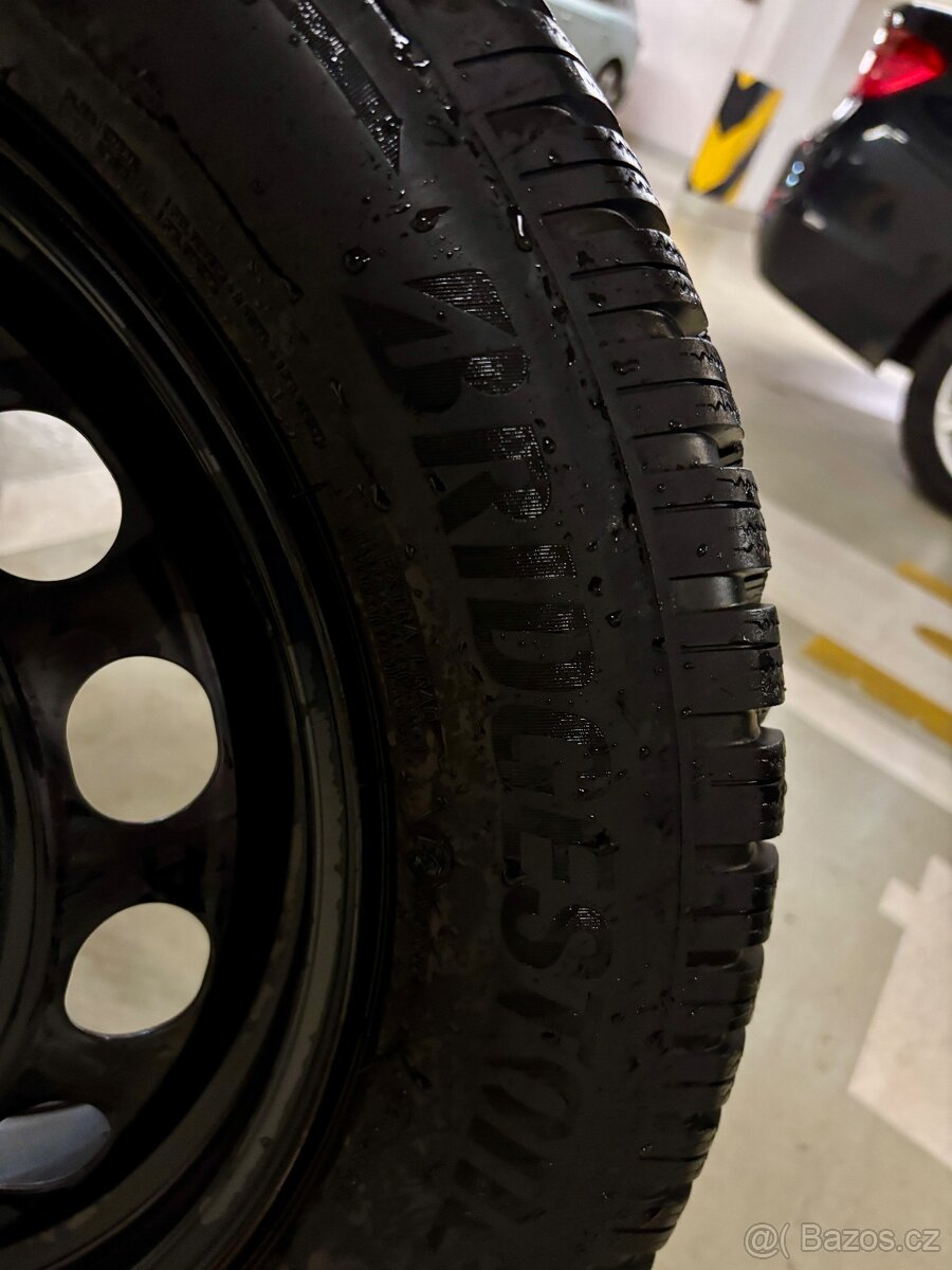 Zimní pneumatiky 215/60 R16 99H + plechové disky – Š. Karoq - 7