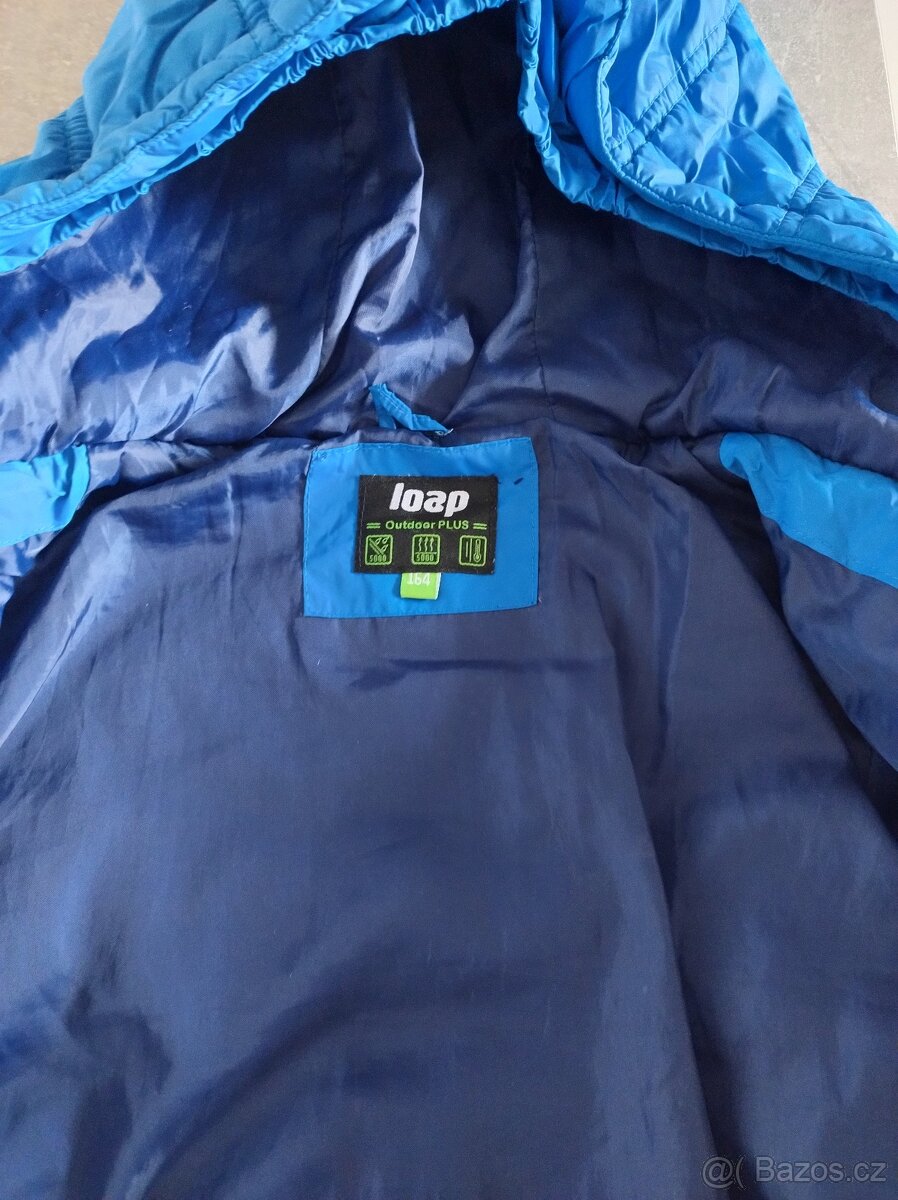 Prodám zimní bundu LOAP vel. 164 - 7