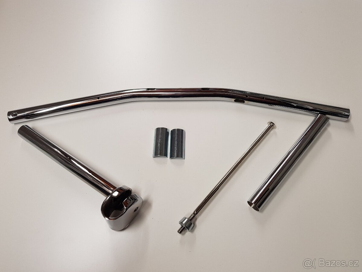 Jawa 50 pionýr řidítka, šroub řidítek, rychlopal - 7