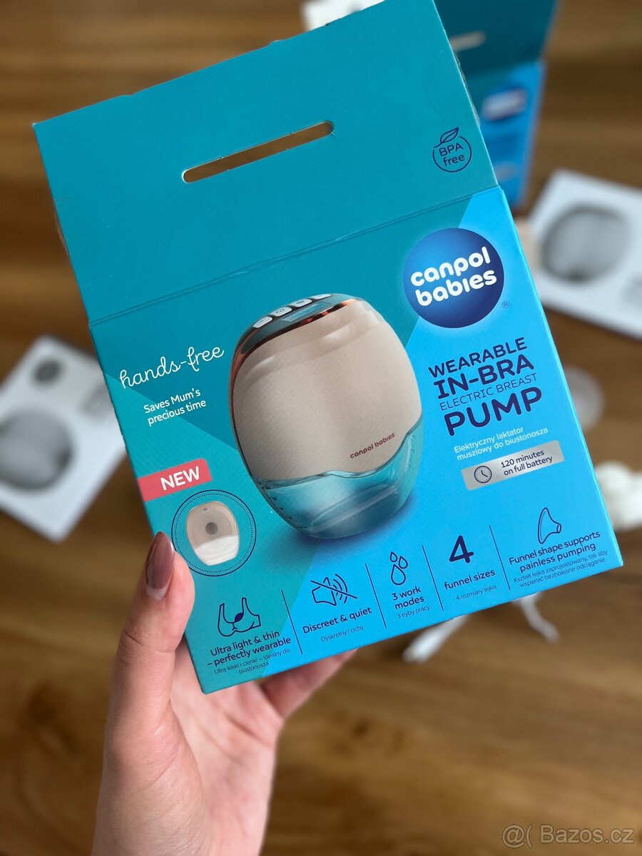 Sada 2ks Canpol babies Elektrická odsávačka mateřského mléka - 7