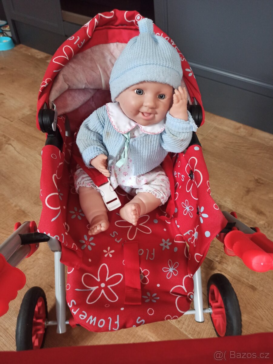 Kočárek na panenky a panenky - 7
