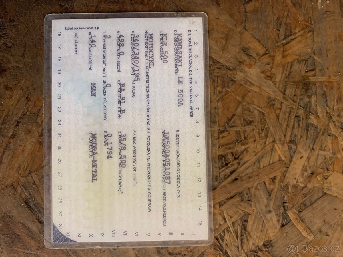 Kawasaki KLE 500 - 7