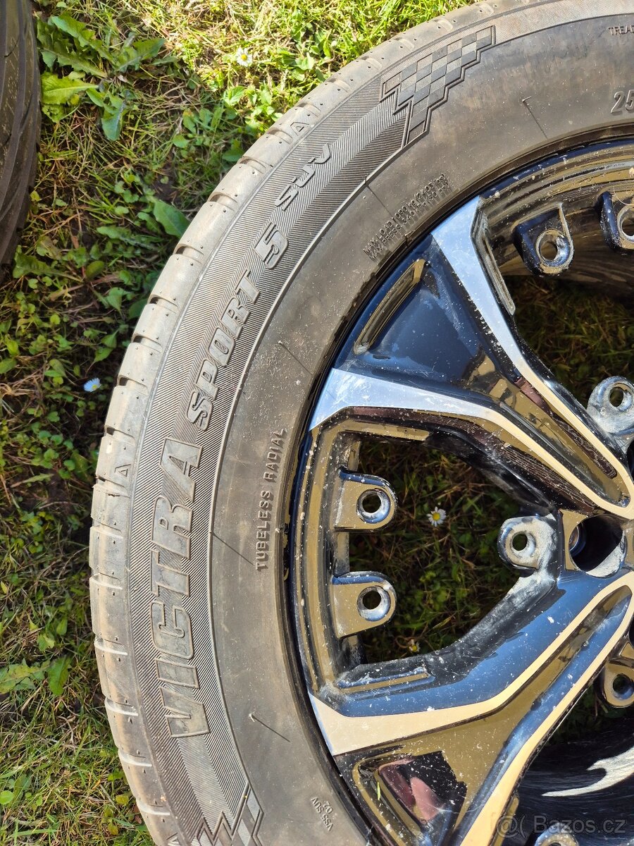 Sada kol Dicastal 19x8J s letní pneu - 7