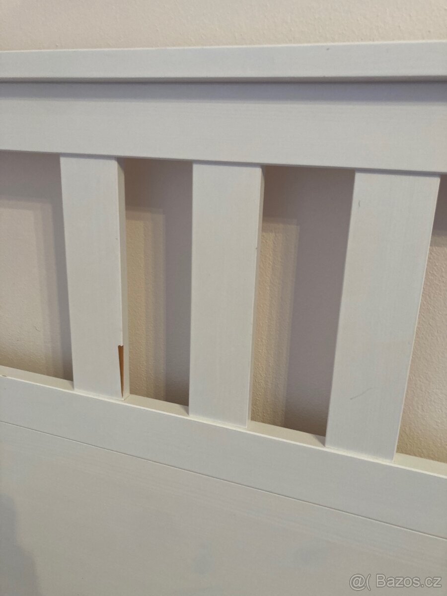 Rám postele Hemnes 90x200 s roštem a šuplíky - 7