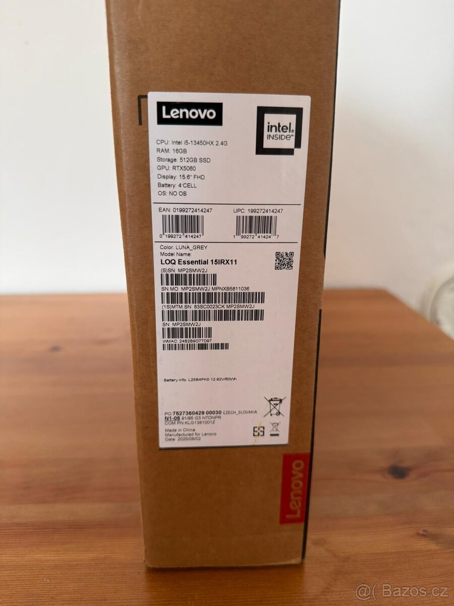 Herní ntb LENOVO LOQ - 7