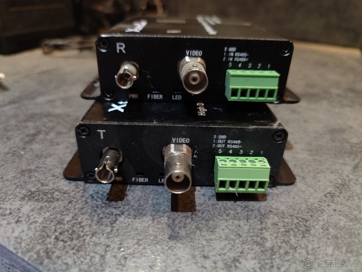 Prodám převodník analog AHD, HDTVI do optiky - 7