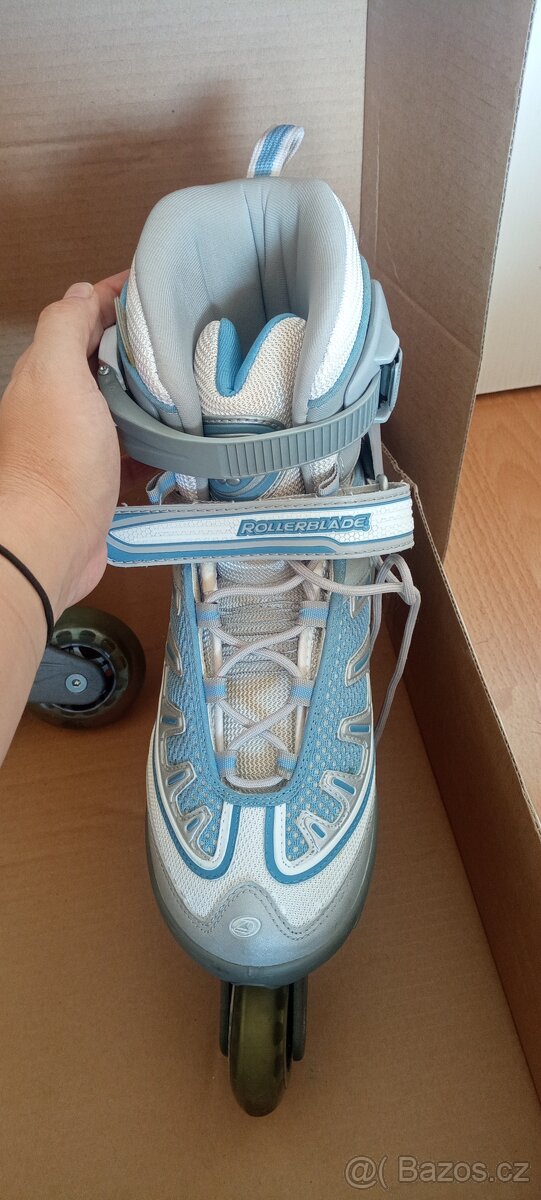 Dámské kolečkové brusle světlé Rollerblade - 7