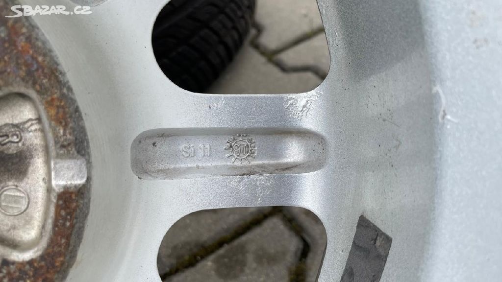 sada alu kol 185x60R14, 4x100, ET38, pasuje Seat, VW, číslo - 7