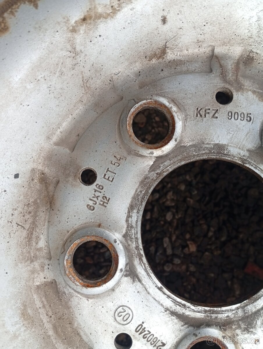 MERCEDES BENZ VITO, VIANO W639 PLECH. KOLA S PNEU 215/65R16C - 7