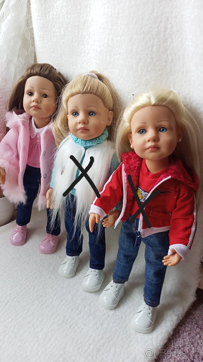 Zimní oblečení na panenky Gotz 36cm-kloubové - 7