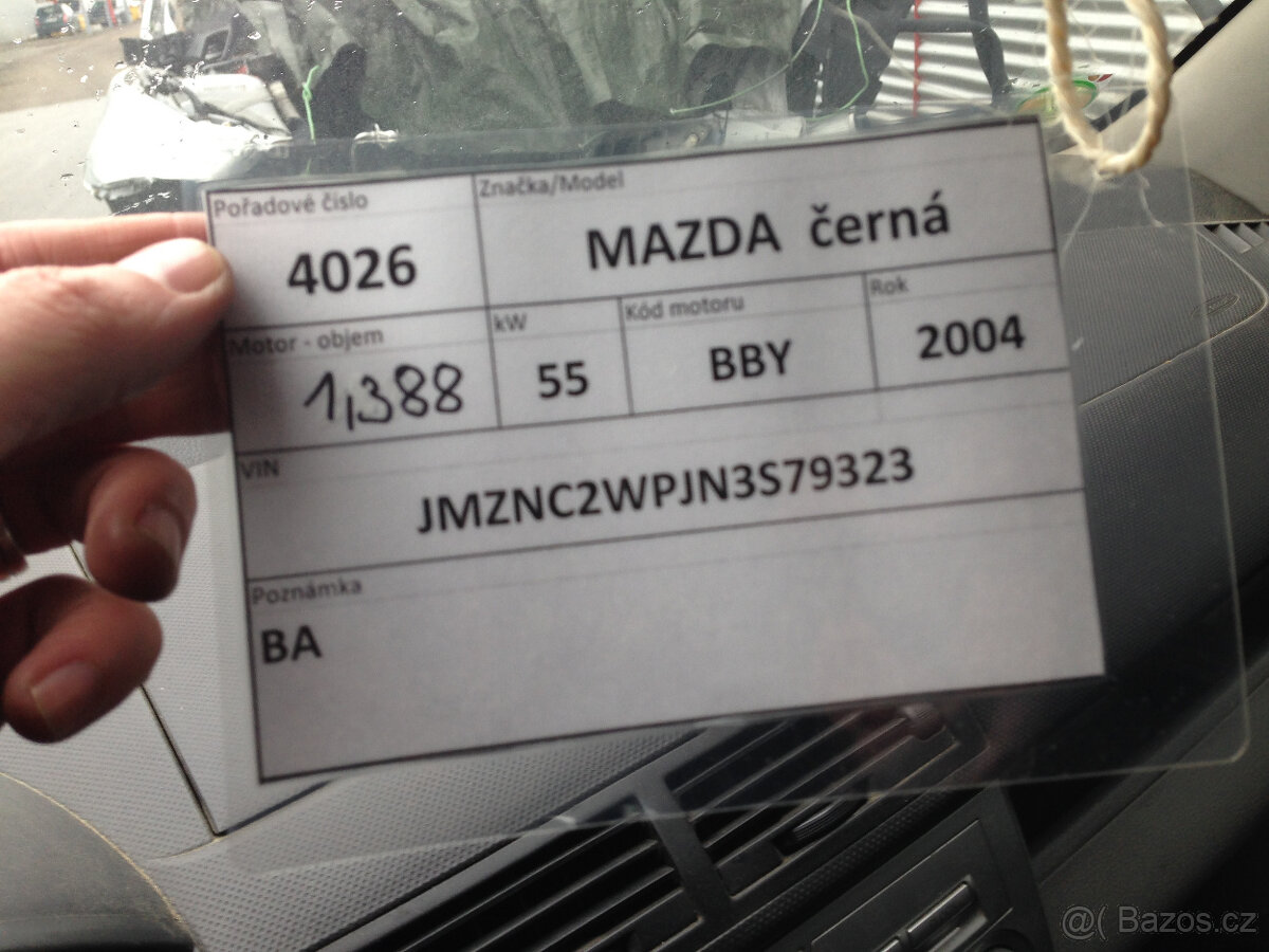 Mazda 2 1,4i 59kW 2006 - díly - 7