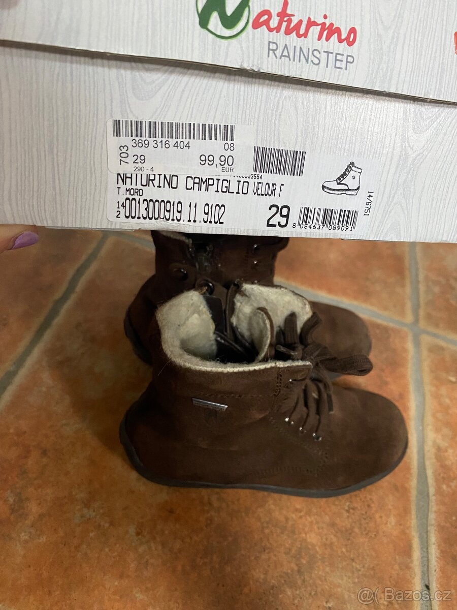 Zimní boty vel. 29 voděodolné - 7