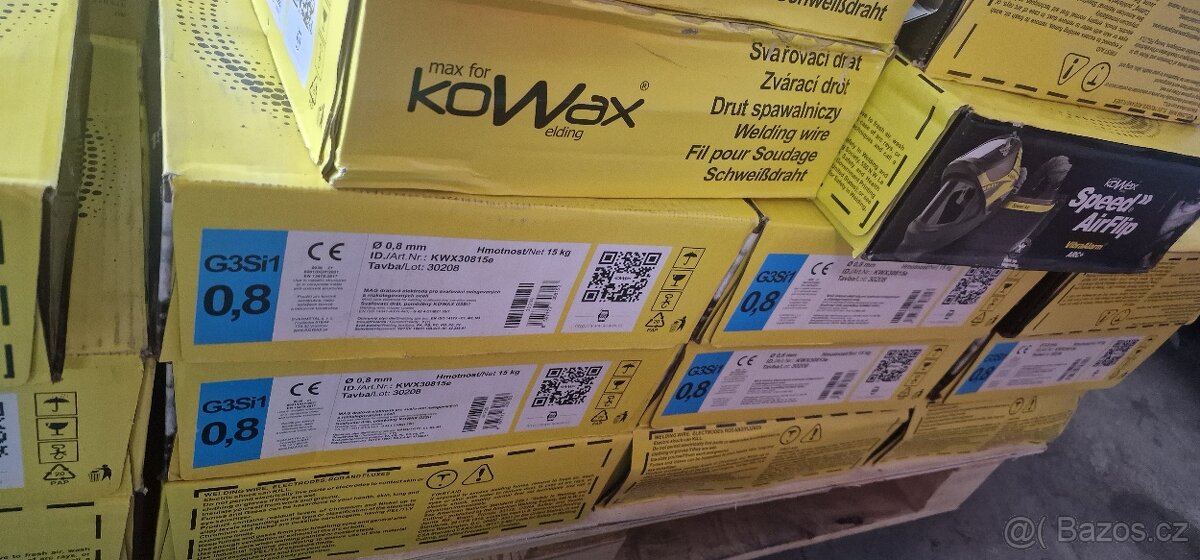 KOWAX SVAŘOVACÍ DRÁTY TIG/MIG-MAG NEREZ OCEL 5KG-15KG - 7