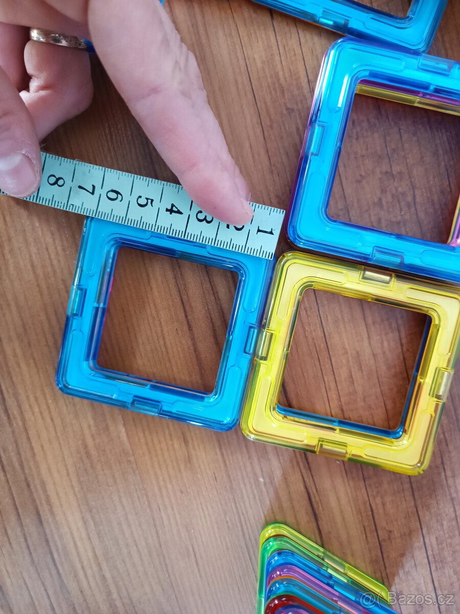 Magnetická stavebnice 100 kusů - 7