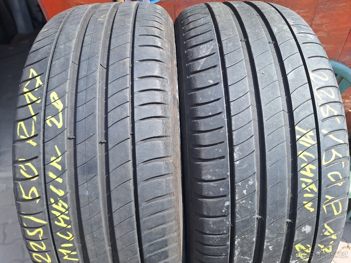Prodám letní pneu 225/50/17 Pirelli a Michelin - 7