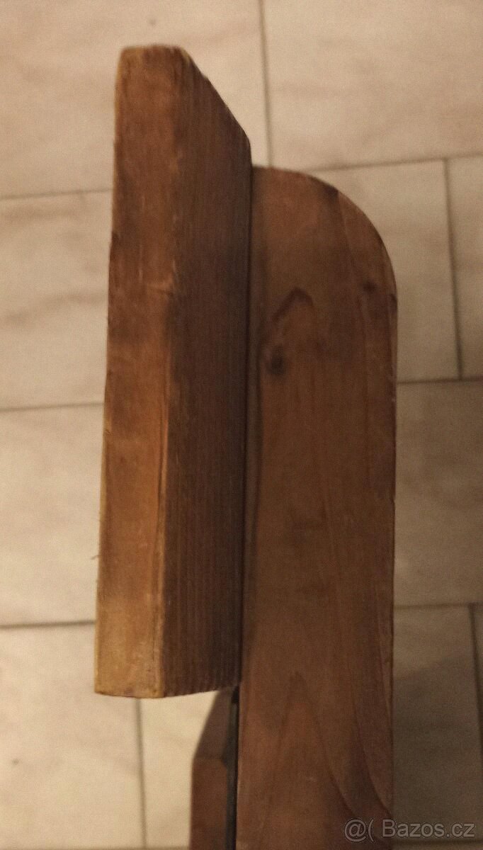 Masivní stojan na vánoční stromeček - průměr 78 cm, dřevo - - 7