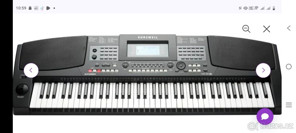 Klávesy Kurzweil KP 300x - 7
