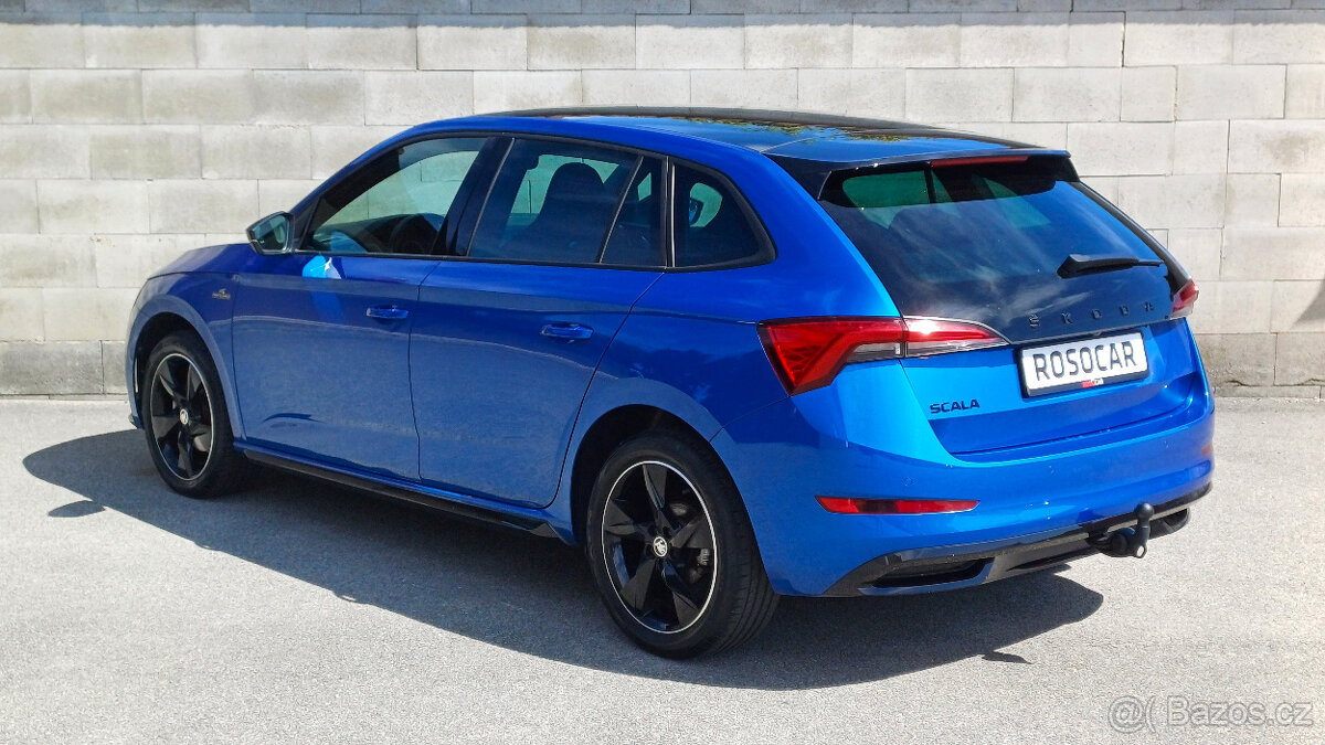 Škoda Scala 1.5TSI 110kW MONTE CARLO-1.maj-koup.ČR-NEHAV-DPH - 7