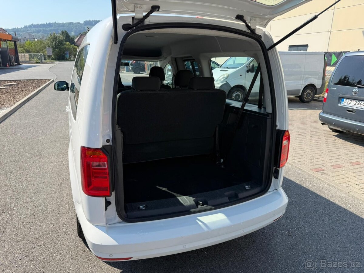 VW CADDY MAXI 2,0 TDI - 75KW, 7 MÍST, PARK. SENZORY - 7