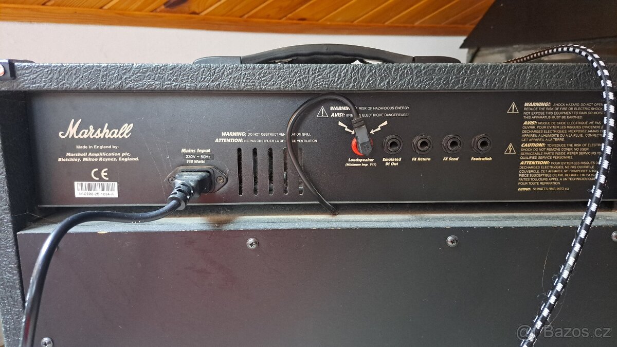 Yamaha Artcore + combo Marshall + efekty - 7