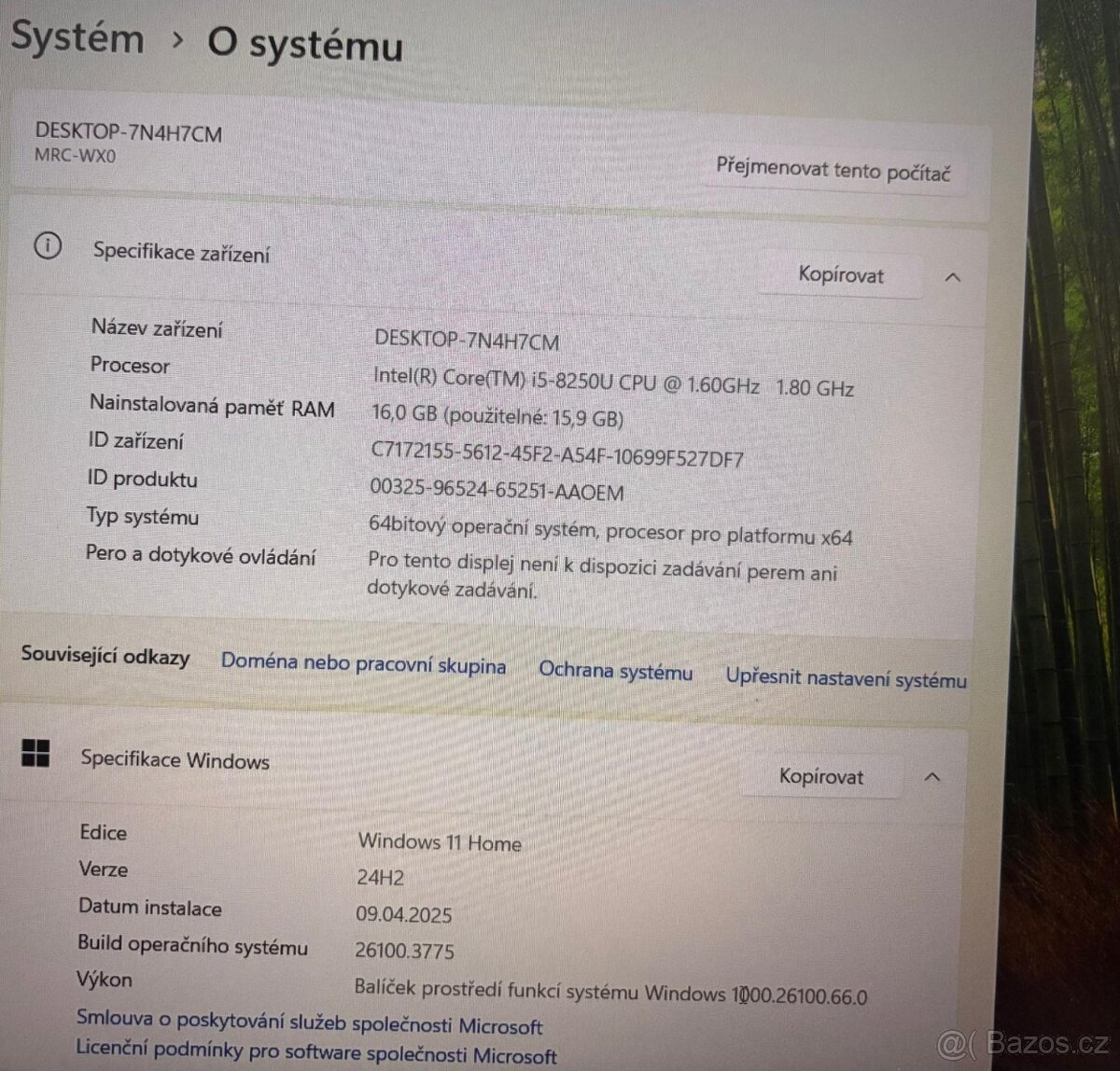 Huawei MateBook D -Space Gray, i5-8250U, RAM 16Gb, 512Gb SSD - 7