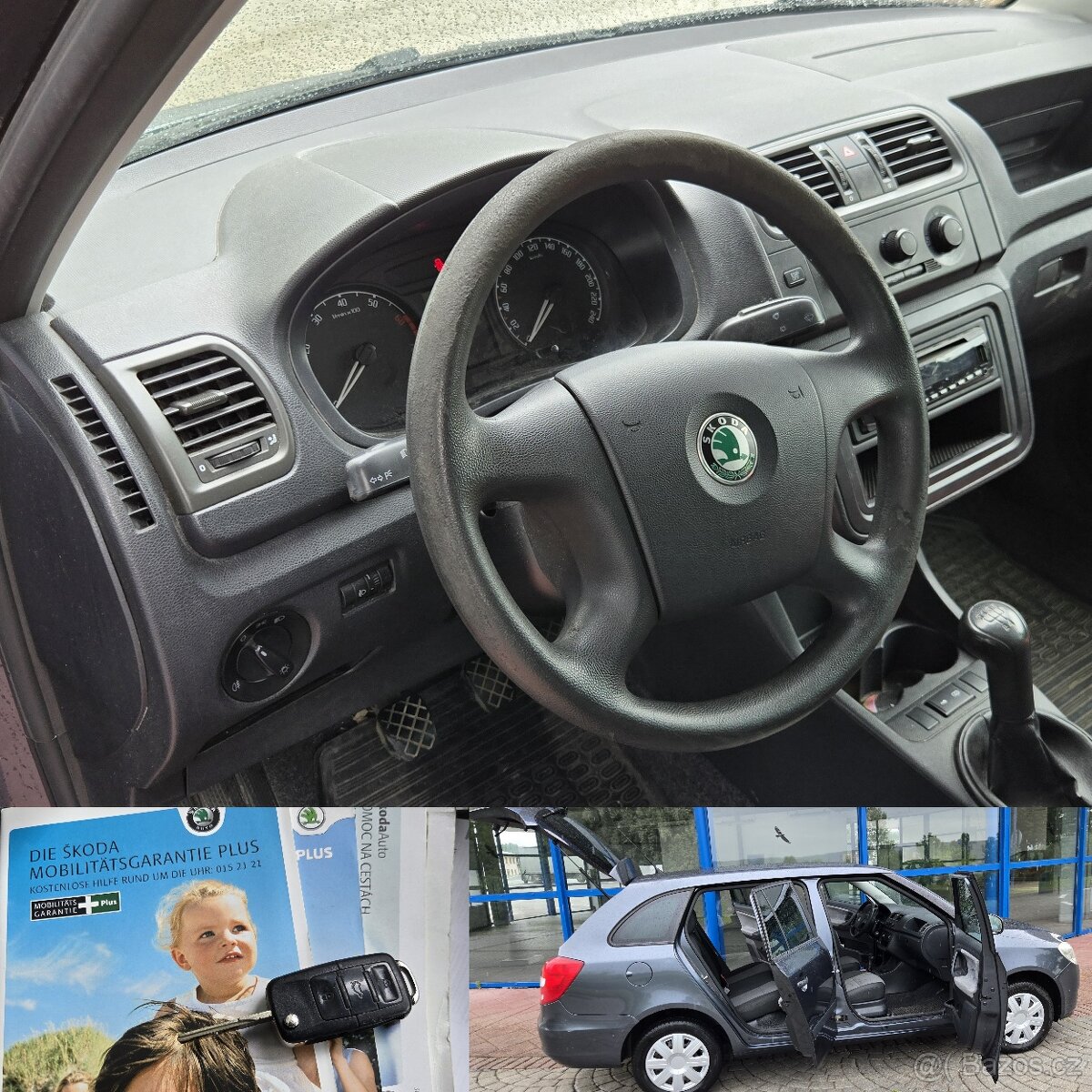 ŠKODA FABIA II COMBI 1,2 HTP KLIMATIZACE, TAŽNÉ ZAŘ.ROK 2009 - 7