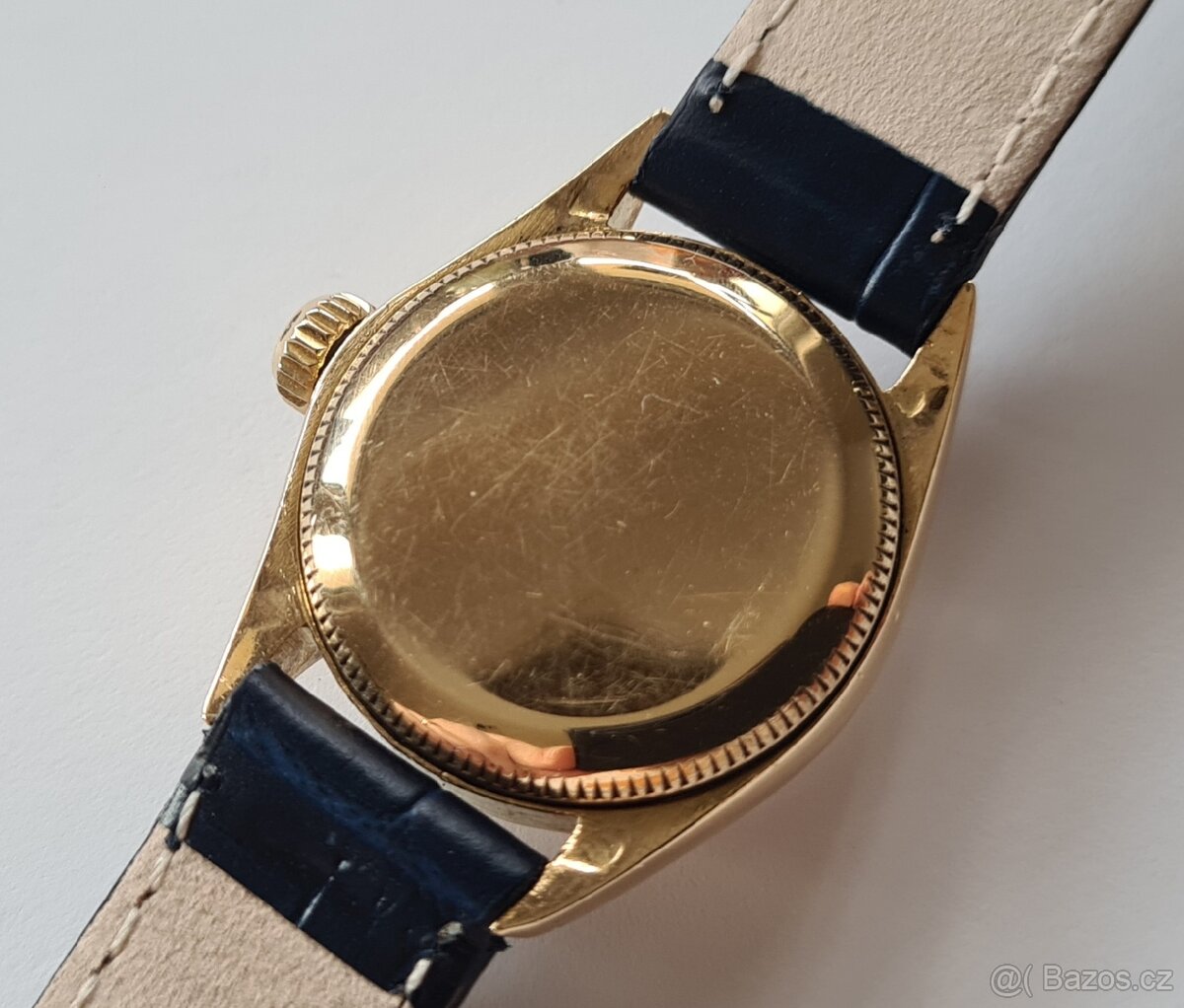 Zlaté dámské hodinky Rolex Oyster Perpetual 18K - 7