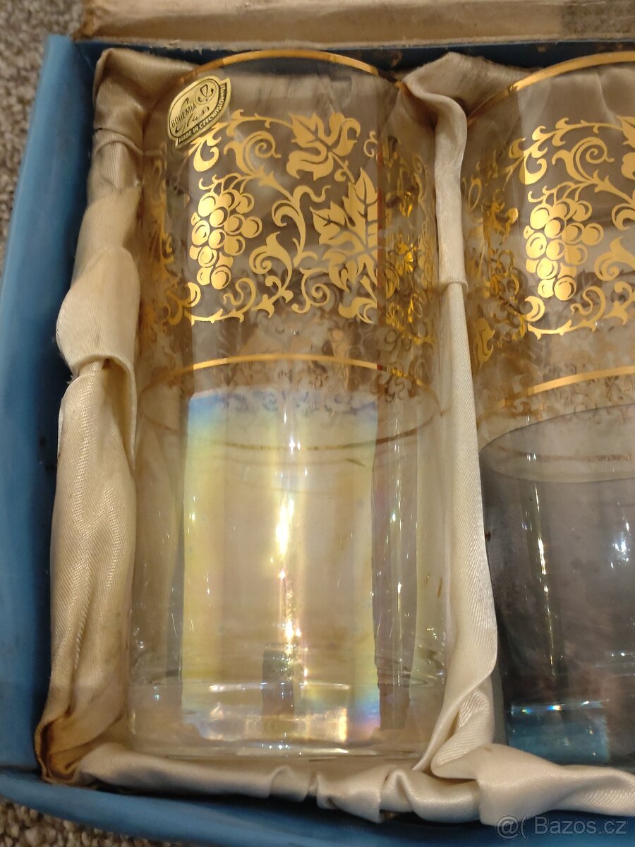 Skleničky barevné RETRO CZECHOSLAVAKIA - 7