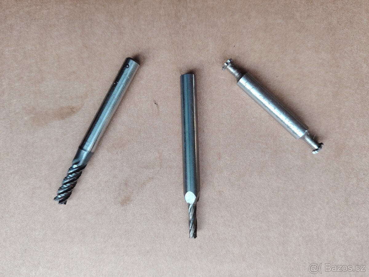 Sada fréz HSS – 200 ks, různé průměry, ČZ - 7