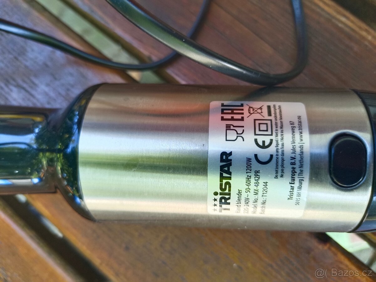 Ponorný Ruční šlehač Tristar výkonný 1200W. Za 290 Kč. Plzeň - 7