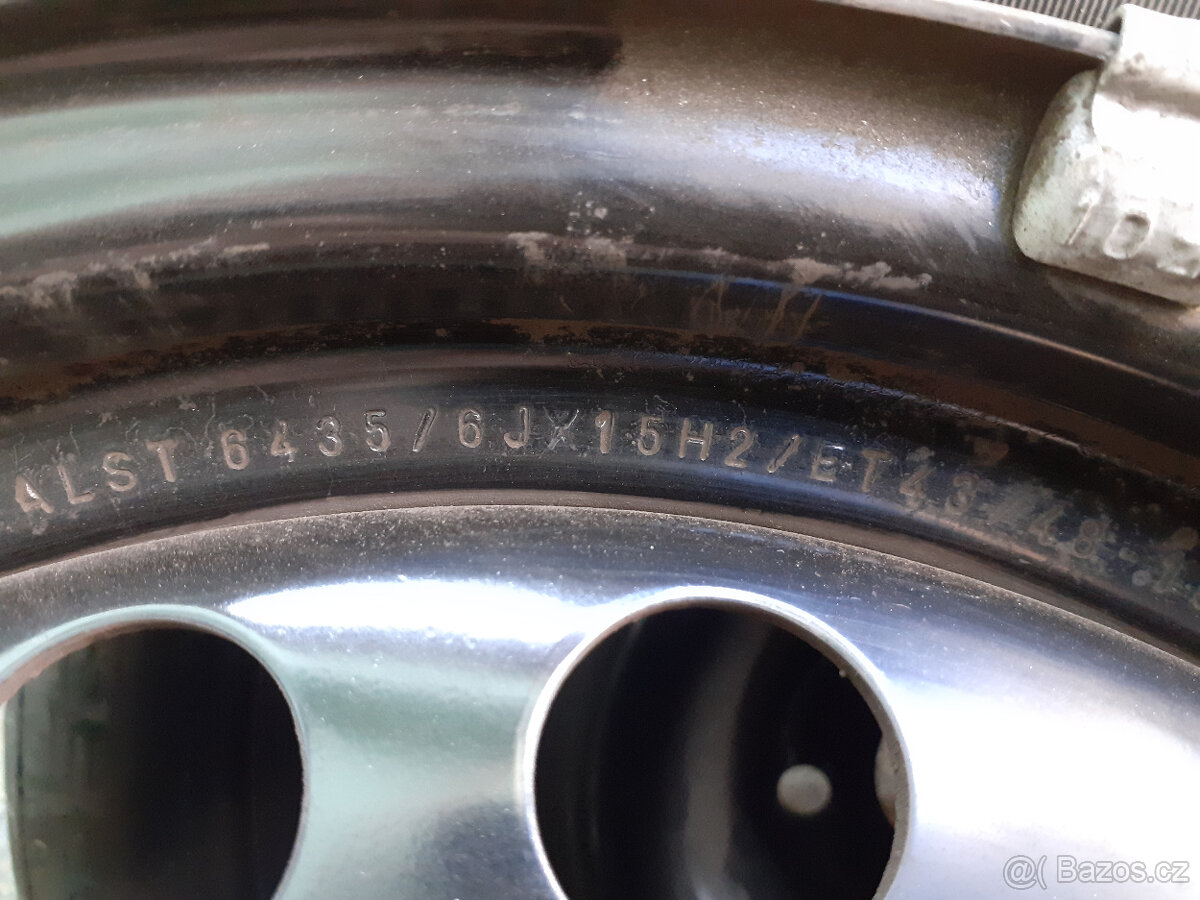 pneumatiky letní+disky 185/65 R15 - 7
