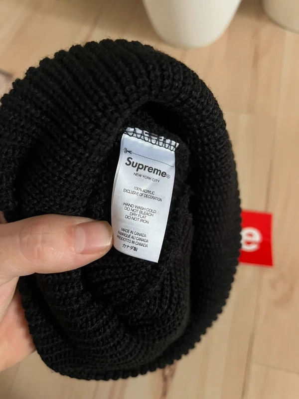 Supreme čepice černá - 7