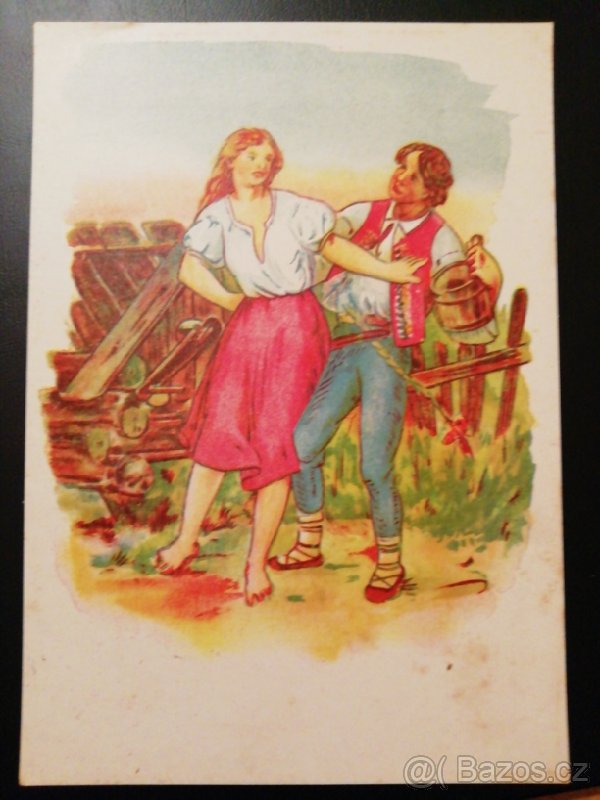 Prodám staré pohlednice - ilustrace Jan Knebl - 7